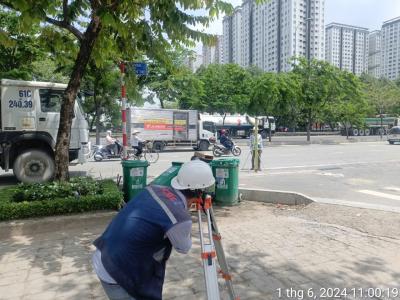 Công ty TNHH MTV Xây dựng Đo đạc Mạnh Trường An Thi công trắc đạc & quan trắc công trình MCT3.7 